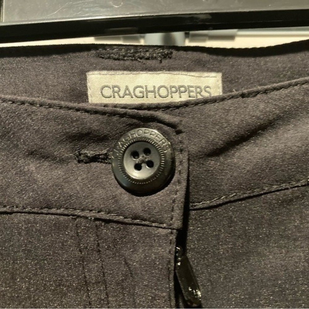 Craghoppers W US 10R Black Expert Kiwi Pro Stretch Trousers Hiking Outdoor Pants - Picture 13 of 16